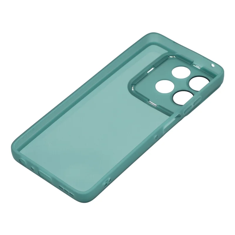 Compra a granel 20 Unidades Funda para Motorola Moto G56 5G con Marco de Cámara Electrocromado - TPU Transparente en Verde