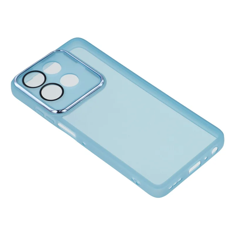 Bulk Purchasing 20Pcs For Motorola Moto G56 5G Case Electroplated Camera Frame TPU Phone Cover Precise Cutouts - Transparent Blue