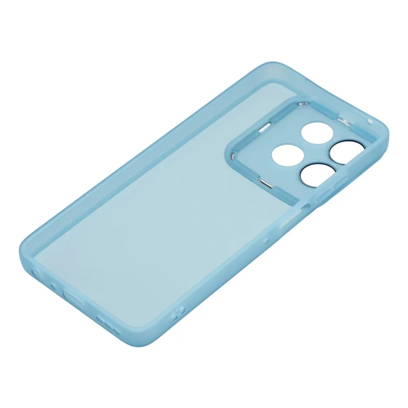Bulk Purchasing 20Pcs For Motorola Moto G56 5G Case Electroplated Camera Frame TPU Phone Cover Precise Cutouts - Transparent Blue