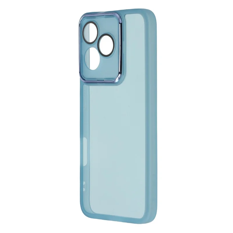 Bulk Purchasing 20Pcs For Honor 400 Lite 5G Case Electroplated Camera Frame TPU Phone Cover Precise Cutouts - Transparent Blue
