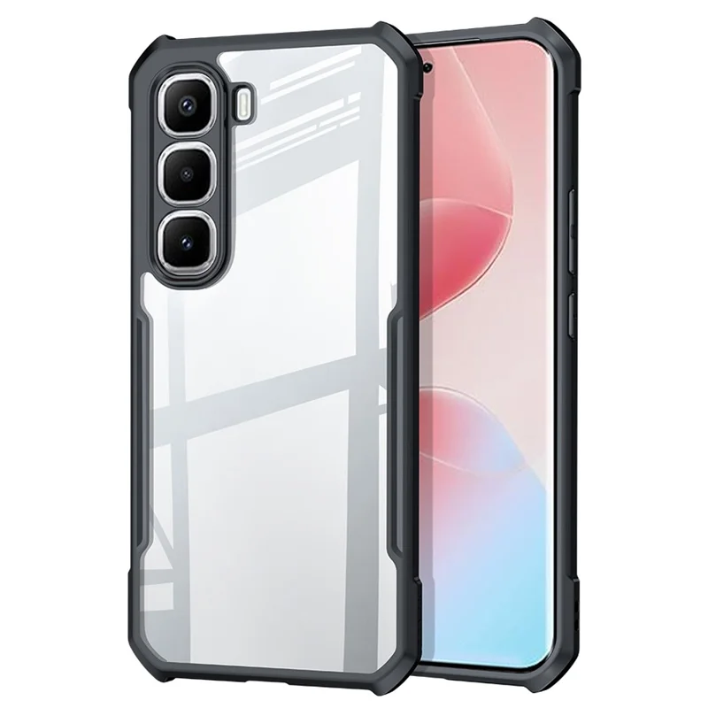 XUNDD For Infinix Hot 60 Pro+ 4G Case Dropproof TPU + Acrylic Clear Back Phone Cover