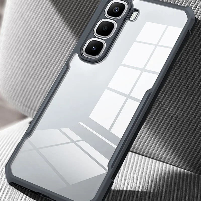 XUNDD For Infinix Hot 60 Pro+ 4G Case Dropproof TPU + Acrylic Clear Back Phone Cover