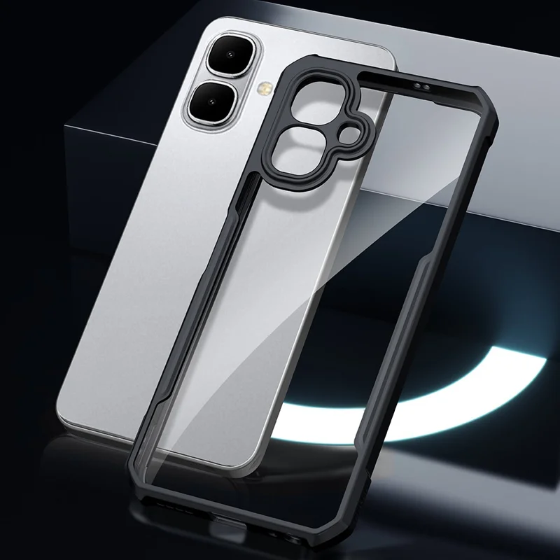 XUNDD per Infinix Smart 10 Cover Antiurto TPU + Acrilico Trasparente Custodia Posteriore per Telefono