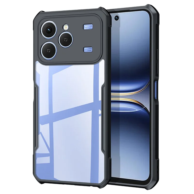 XUNDD For TECNO Spark 40 4G Case Dropproof TPU + Acrylic Clear Back Phone Cover