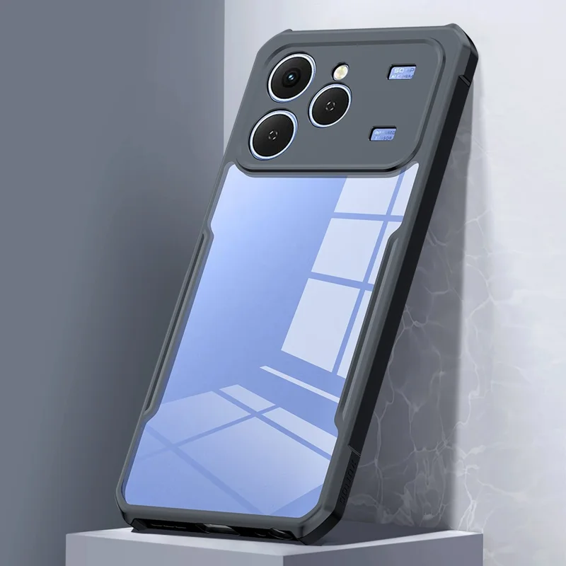 XUNDD For TECNO Spark 40 4G Case Dropproof TPU + Acrylic Clear Back Phone Cover