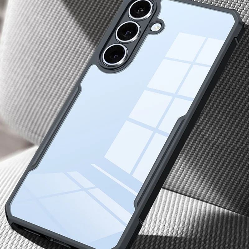 XUNDD For Samsung Galaxy S25 FE Case Dropproof TPU + Acrylic Clear Back Phone Cover