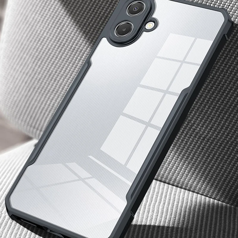 Capa XUNDD para Samsung Galaxy A07 4G à Prova de Queda, TPU + Acrílico Transparente para Celular