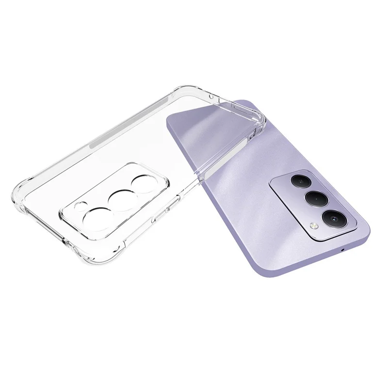 Capa de Telefone TPU para Xiaomi Redmi 15 5G, Transparente e Antiderrapante