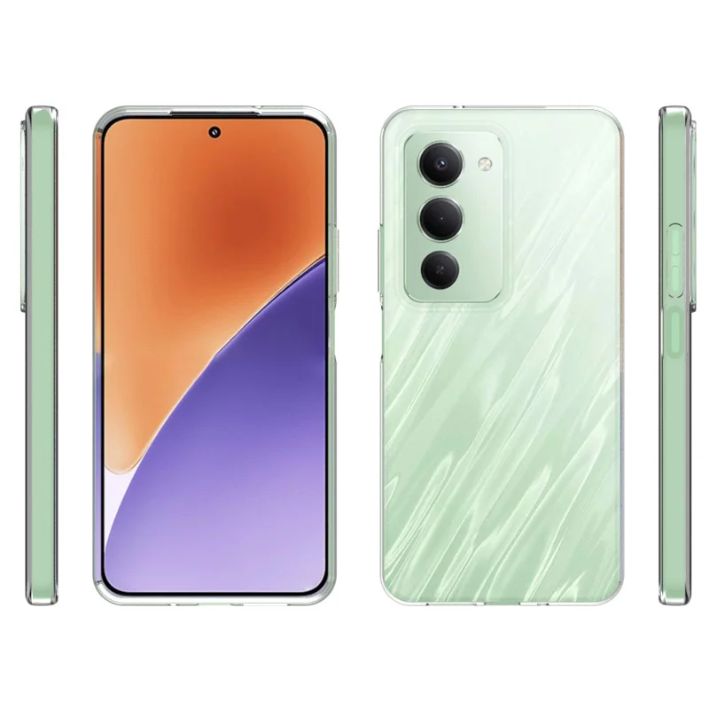 Achat en gros pour étui Xiaomi Redmi 15 4G Coque arrière de téléphone TPU transparente résistante aux traces d'eau