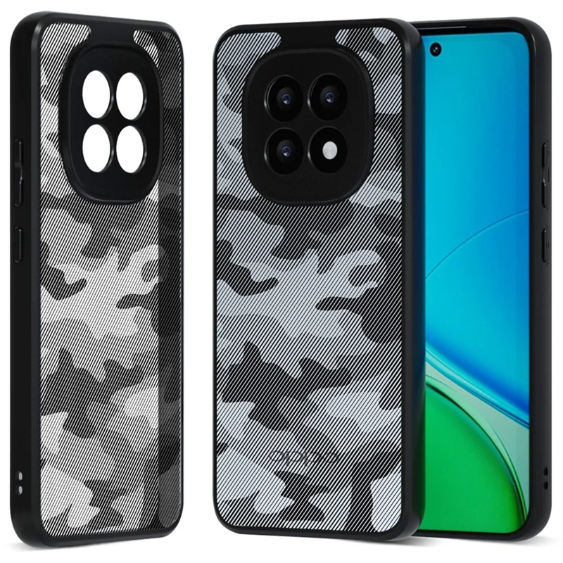 IBMRS For Oppo F29 Pro 5G (Global) Case Soft TPU Frame Hard PC Back Anti-Fall Phone Cover - Artistic Camouflage