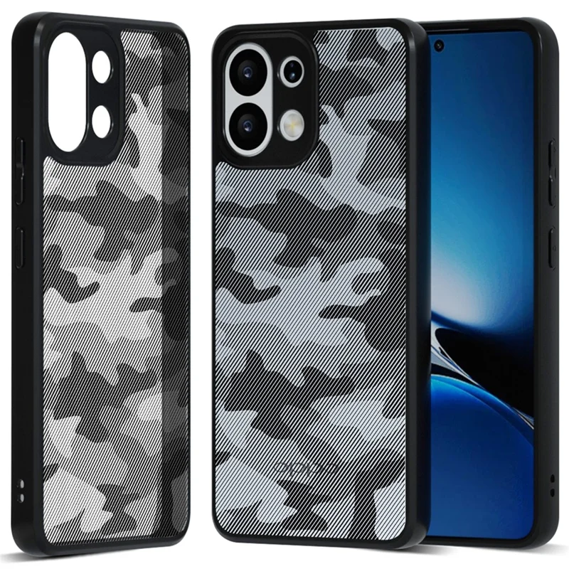IBMRS For Oppo K13 5G Case Soft TPU Frame Hard PC Back Anti-Fall Phone Cover - Artistic Camouflage