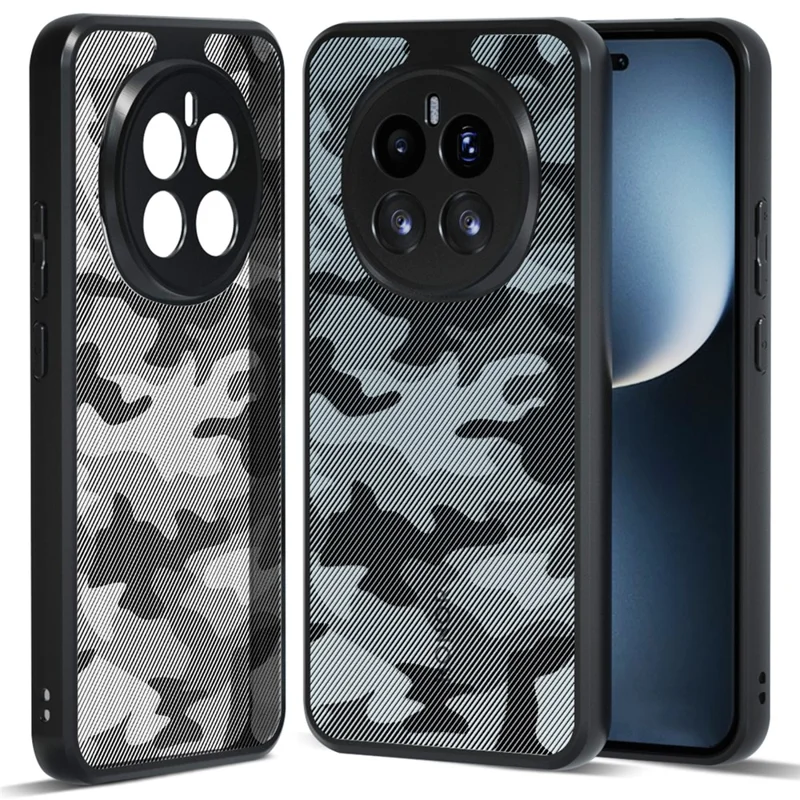 Funda IBMRS para Honor Magic7 5G - Carcasa Híbrida de TPU Suave y PC Duro Antigolpes - Camuflaje Artístico