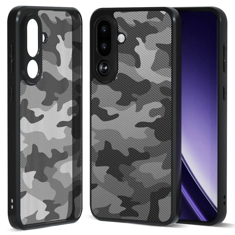 IBMRS для Samsung Galaxy M36 5G / F36 5G Чехол Мягкая TPU рамка Жесткая задняя панель PC Anti-Fall Чехол для телефона - Художественный камуфляж