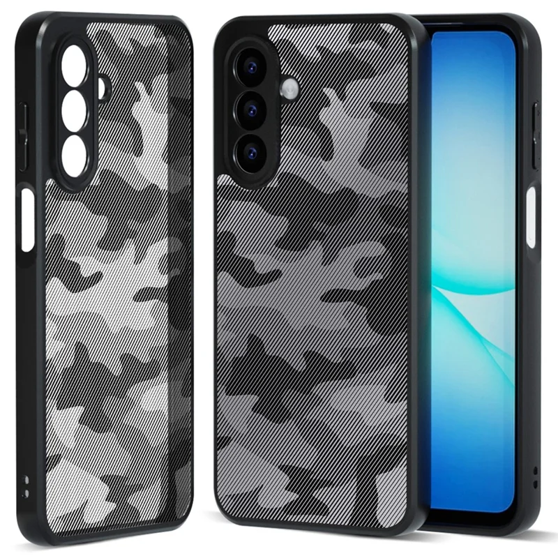 Funda IBMRS para Samsung Galaxy A17 5G - Marco de TPU Suave, Parte Trasera Rígida de PC, Antideslizante - Camuflaje Artístico