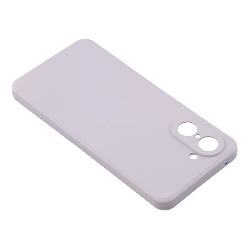 For OnePlus Nord CE5 5G / Ace 5 Racing 5G Case TPU Back Soft Anti-Scratch Fiber Lining Phone Cover - Purple