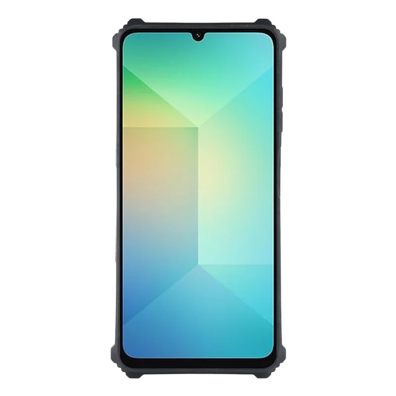 Für Samsung Galaxy A05 4G Handyhülle mit Ständer Stoßfeste PC + TPU Rückseite - Blau