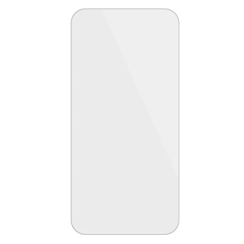 Étui magnétique pour iPhone 17 avec bordure électroplaquée Coque de téléphone TPU avec film d'écran / Sangle d'épaule - Argent