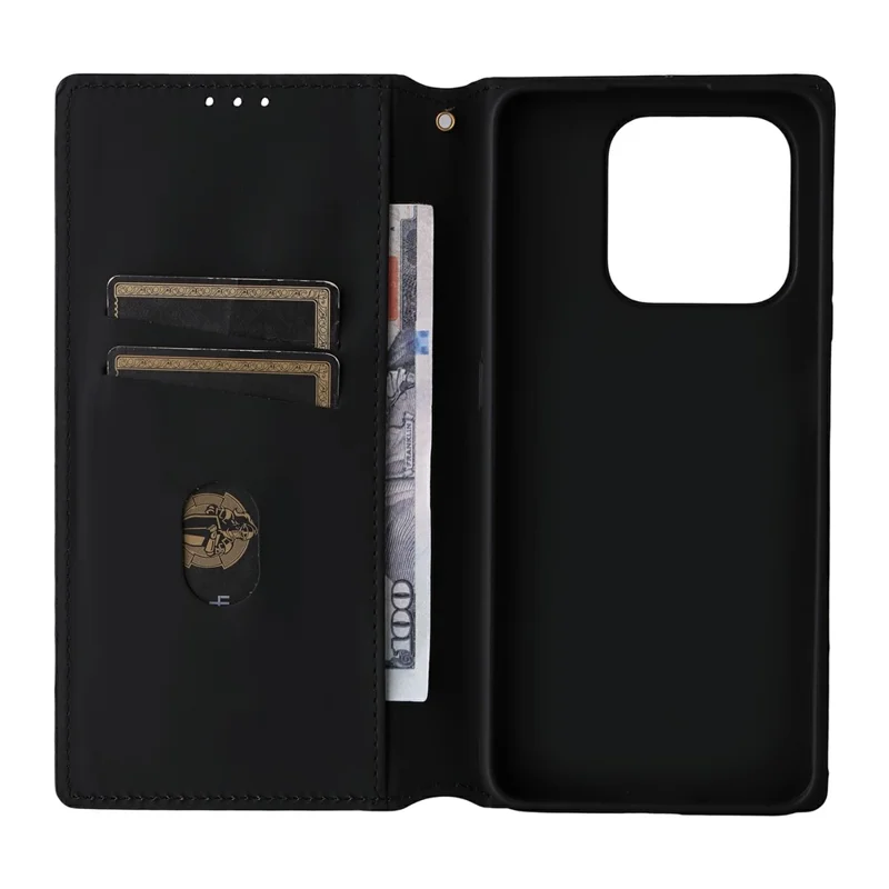 For Honor 400 Smart Case Wallet Rhombus Imprinted Ledertasche für Mobiltelefon - Silber