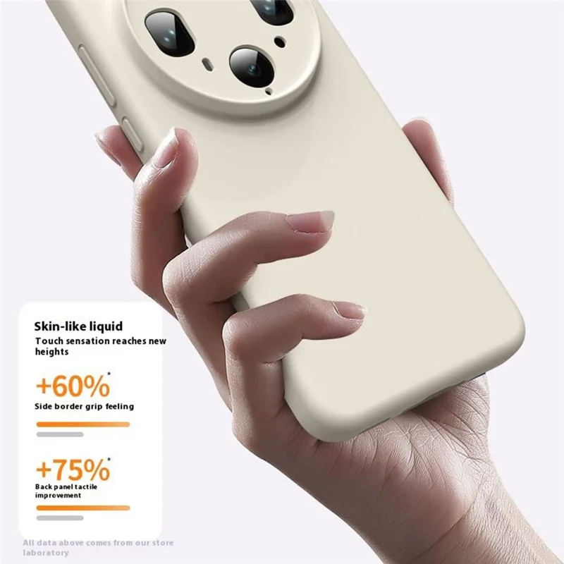 Capa para Oppo Find X8 Ultra 5G Compatível com MagSafe com Recortes Precisos, Silicone Líquido + Capa de Celular PC - Branco Antigo