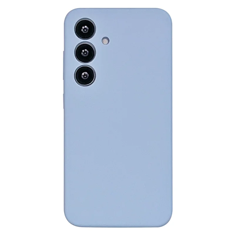 Custodia per Samsung Galaxy S25+ Tagli precisi Silicone liquido + Custodia per telefono antishock in PC - Blu neonato