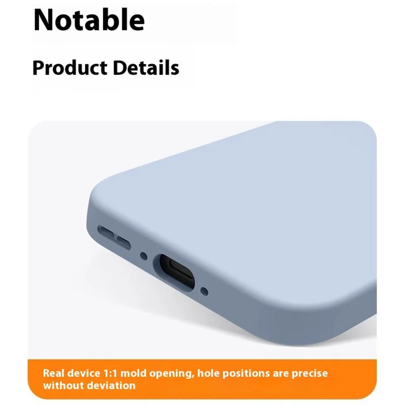 For Oppo Find X8 5G Magnetic Case Precise Cutouts Liquid Silicone + PC Phone Cover - Baby Blue