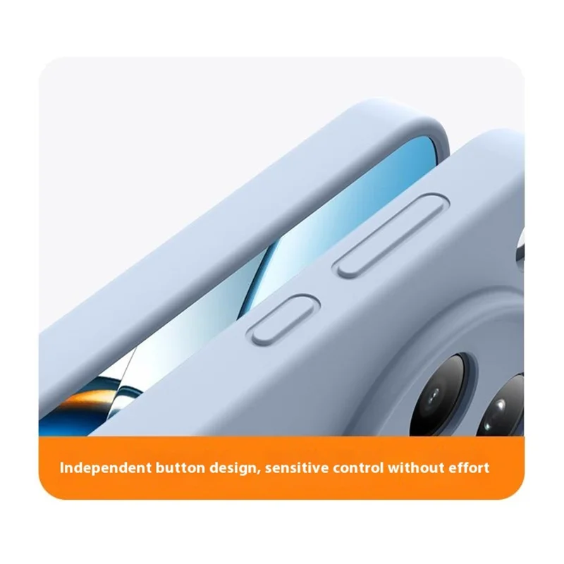 For Oppo Find X8 5G Magnetic Case Precise Cutouts Liquid Silicone + PC Phone Cover - Baby Blue