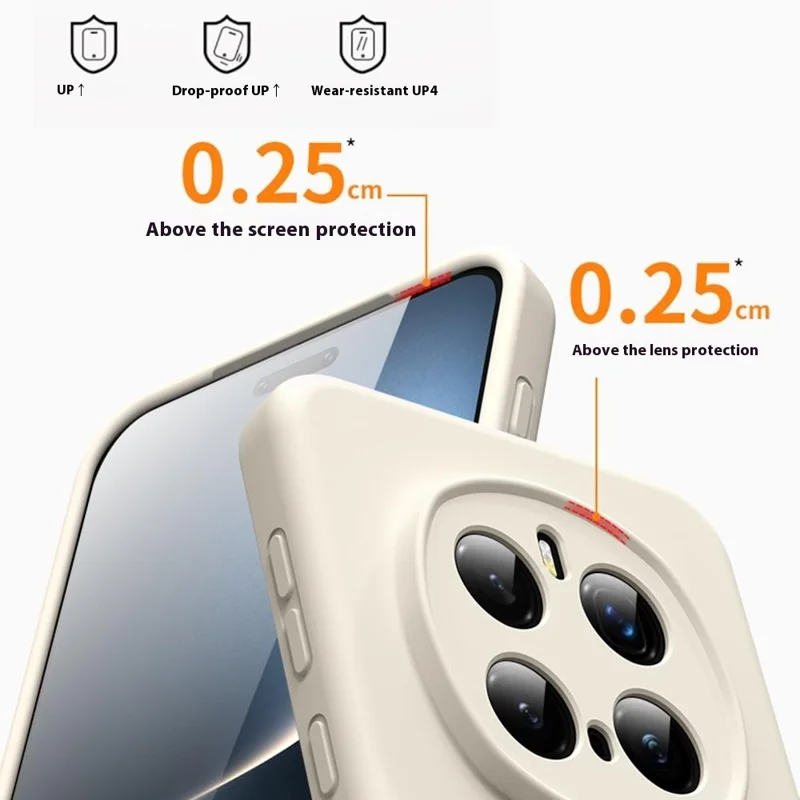 For Honor Magic7 5G Magnetic Case Precise Cutouts Liquid Silicone + PC Phone Cover - Antique White