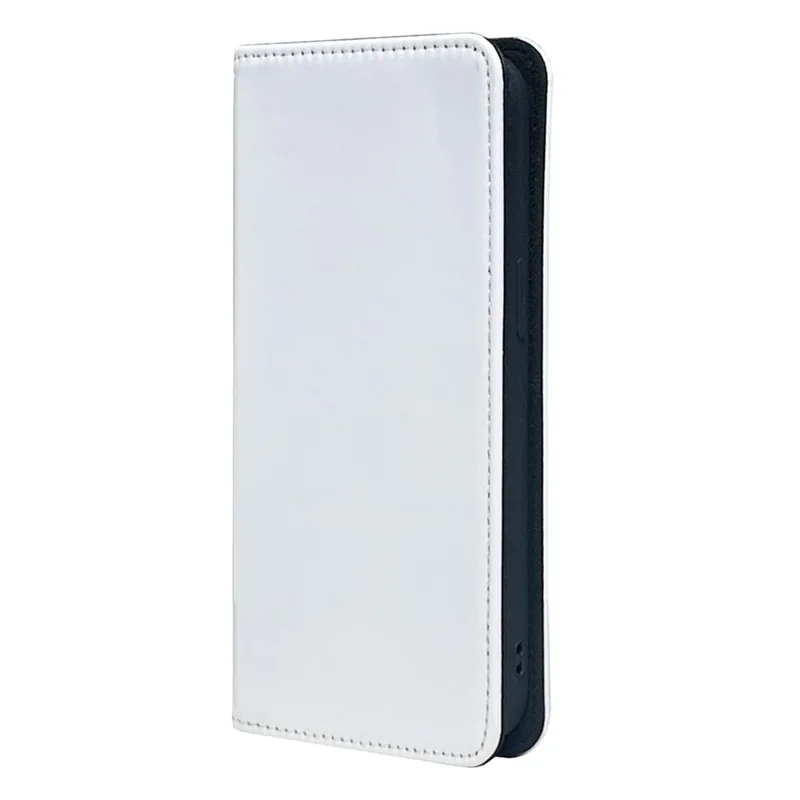 For iPhone 16 Case DIY Blank Heat Transfer Leather Flip Phone Cover Set with Inner TPU Case
