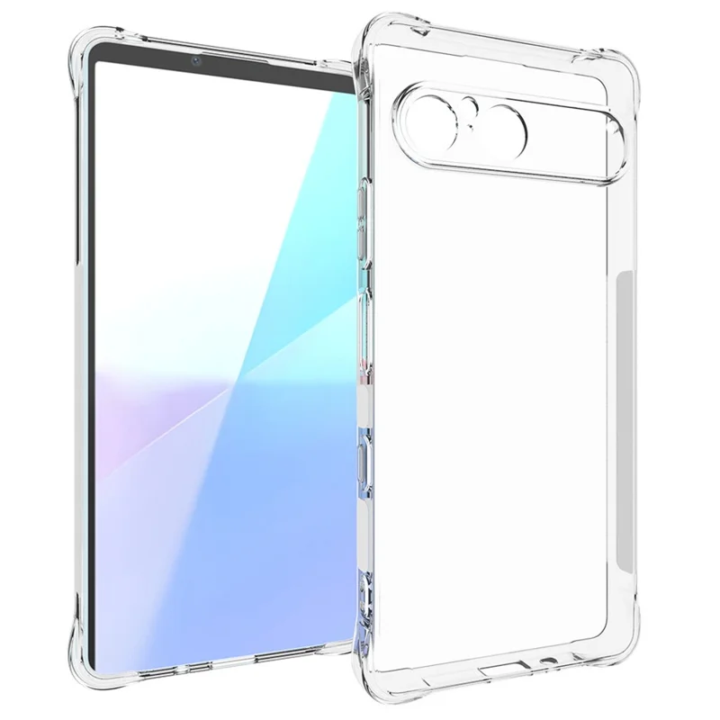 Оптовая закупка чехлов для Sony Xperia 10 VII: противоскользящий ударопрочный прозрачный чехол из ТПУ