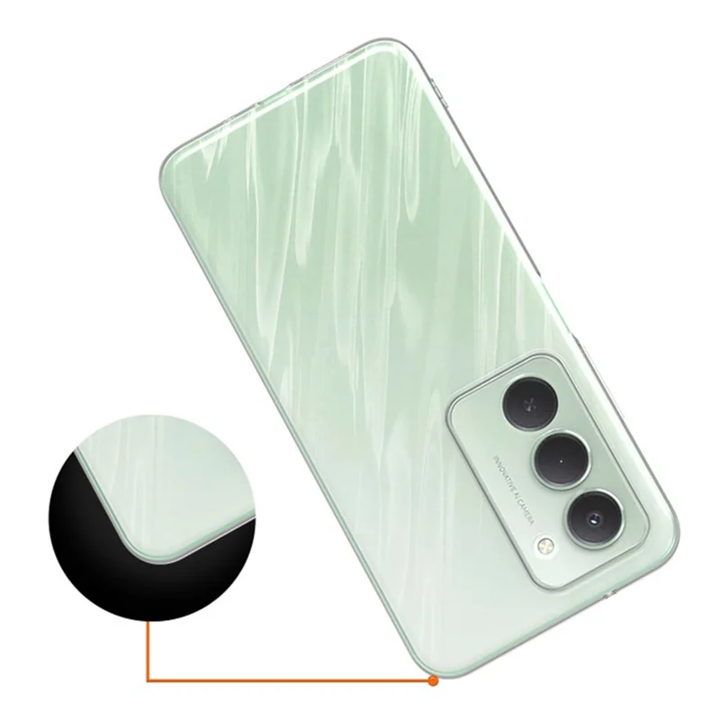 Per Xiaomi Redmi 15 5G Custodia posteriore Ultra Sottile Flessibile TPU Custodia Telefonica Trasparente