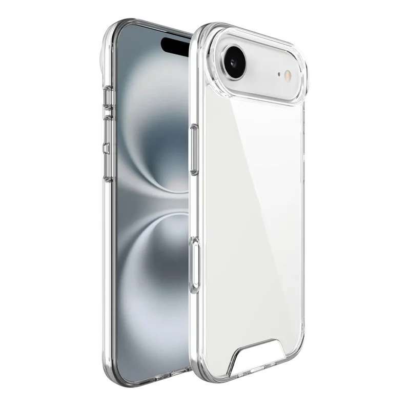 For iPhone Air Case TPU Frame Clear PC Back Phone Cover