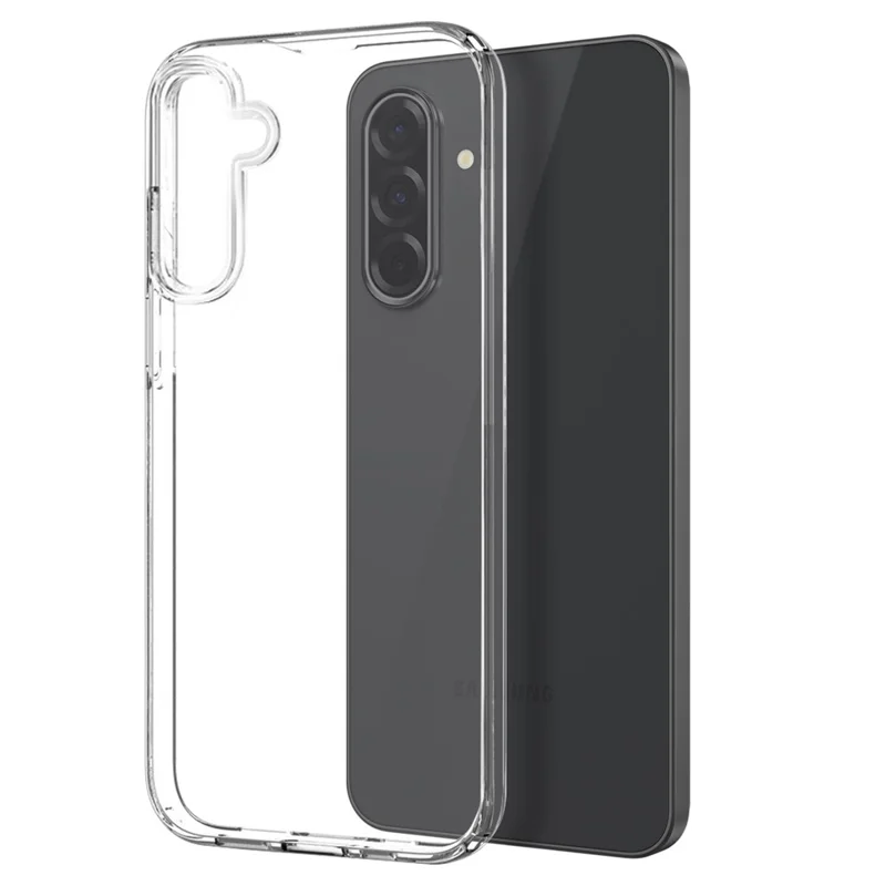 NORTHJO For Samsung Galaxy A17 5G Case Soft TPU Clear Phone Cover with Tempered Glass Screen Protector