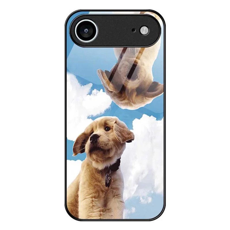 Funda de Aire para iPhone 17 con Cristal Templado y Estampado - Carcasa Antigolpes con PC y TPU - B0327