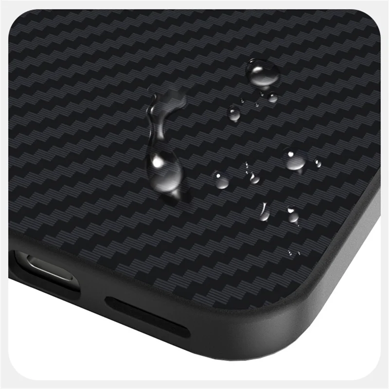 ABEEL per Google Pixel 10 Pro / Pixel 10 Cover Compatibile con MagSafe Texture in Fibra di Carbonio - Nero