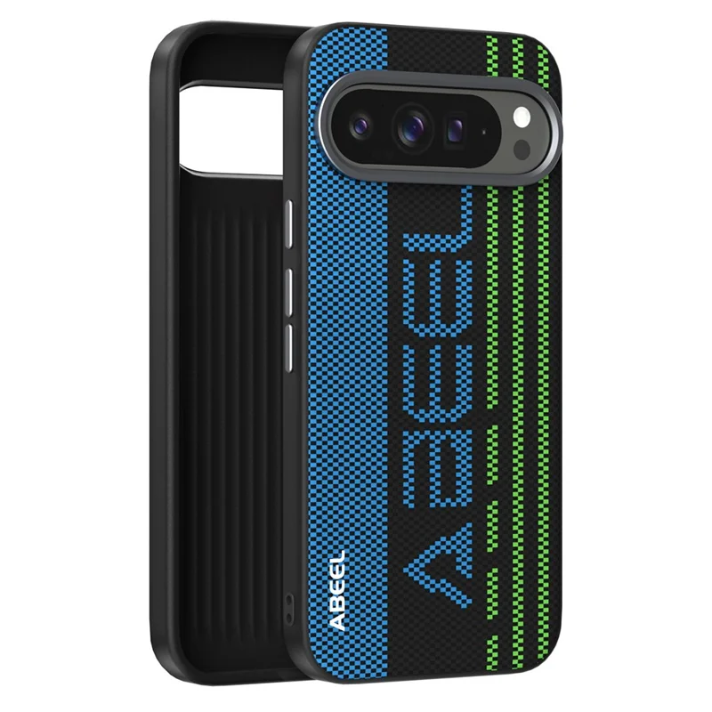 ABEEL Pour Google Pixel 10 Pro XL Étui Compatible avec MagSafe Imprimé PC TPU Alliage d'Aluminium Housse de Téléphone en Cuir - Numéro 1 Exceptionnel