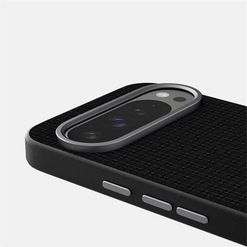 ABEEL For Google Pixel 10 Pro XL Case Compatible with MagSafe Textured Micro-Embossing Back Cover - Black