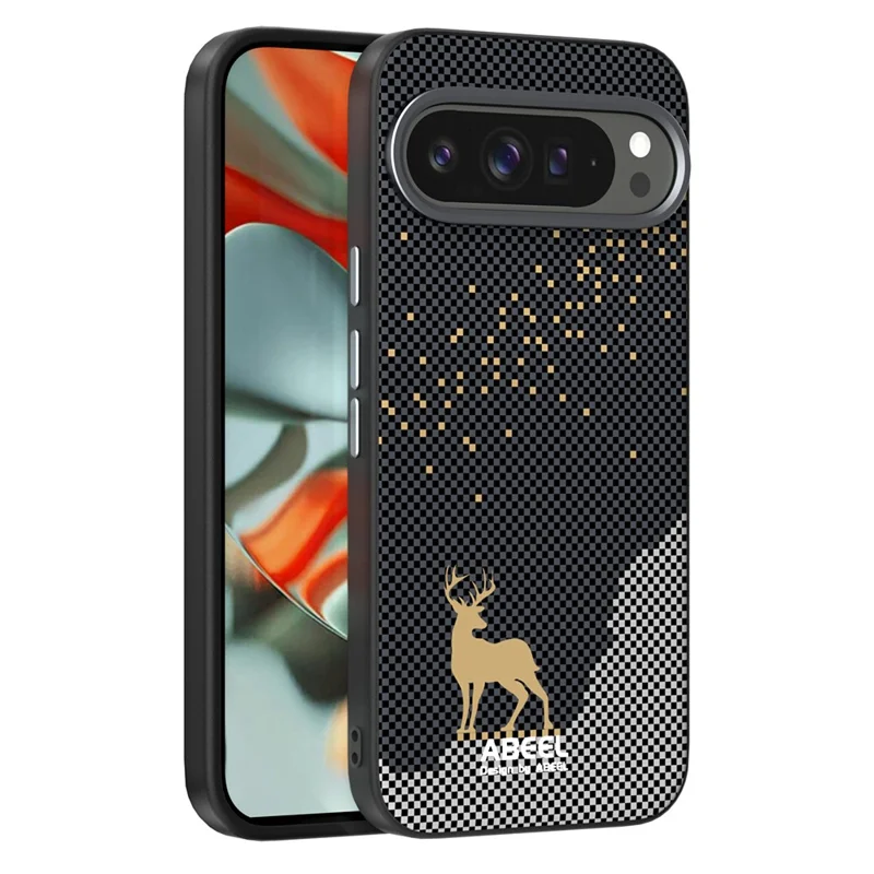 ABEEL per Google Pixel 10 Pro XL Cover Compatibile con MagSafe Ultra Sottile PC TPU Custodia Posteriore per Telefono - Cervo
