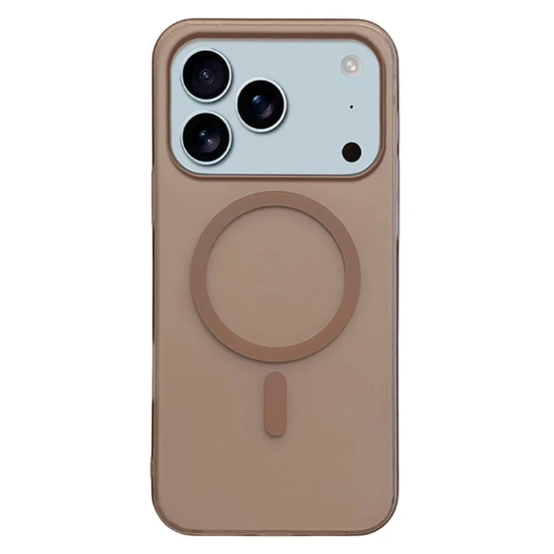 For iPhone 17 Pro Max Case Compatible with MagSafe Precise Cutouts Matte PC Phone Cover - Desert Gold