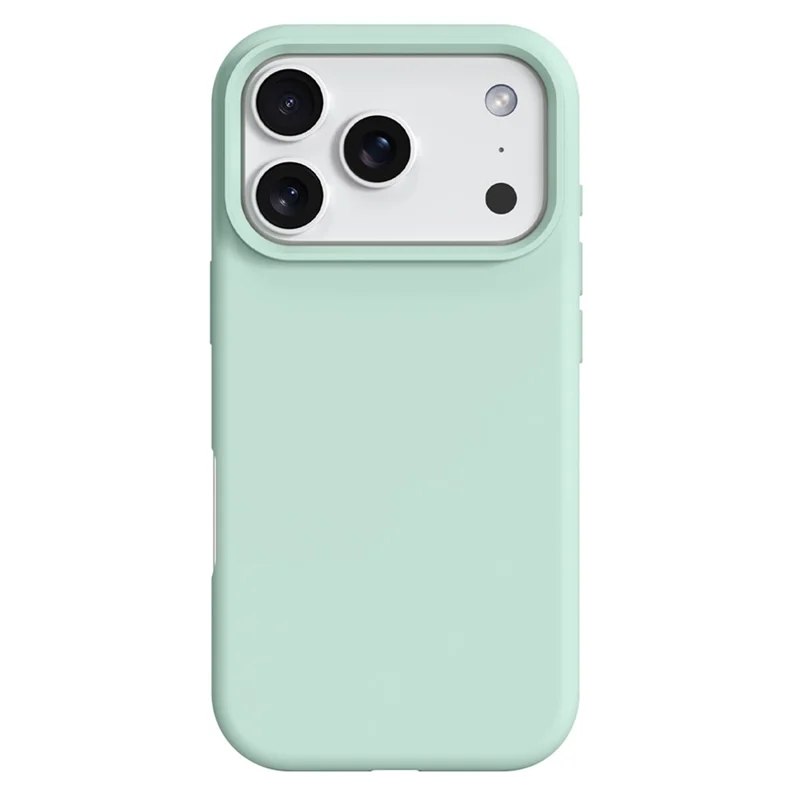 For iPhone 17 Pro Max Case Compatible with MagSafe Liquid Silicone + PC Phone Cover - Light Green