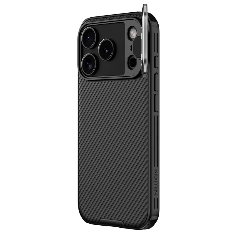 NILLKIN Camshield Prop Series for iPhone 17 Pro Case Clear Black Lens Lid PC TPU Phone Back Cover
