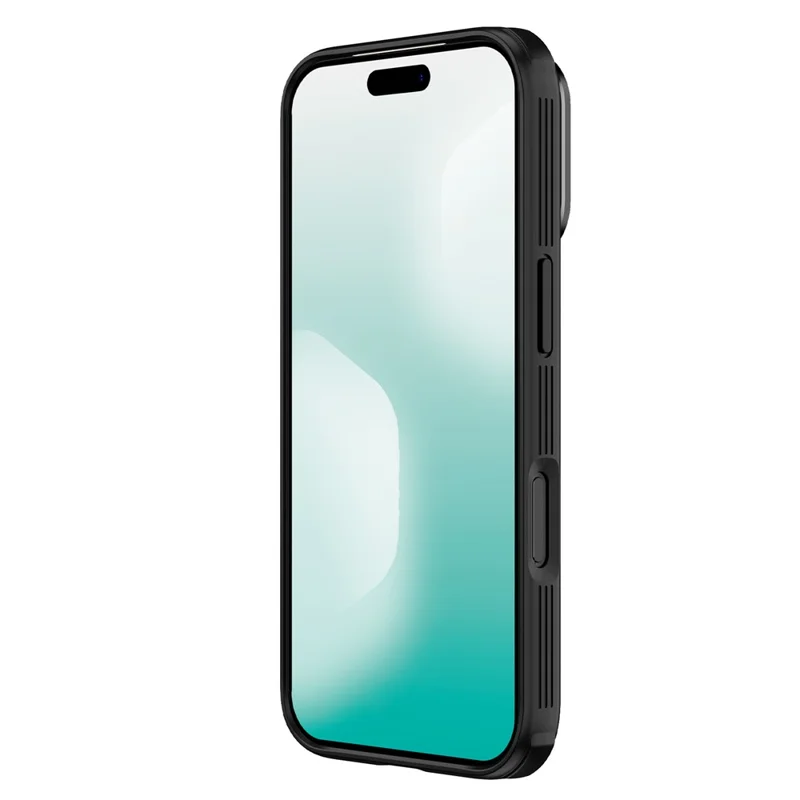 NILLKIN Camshield Prop Series for iPhone 17 Pro Case Clear Black Lens Lid PC TPU Phone Back Cover