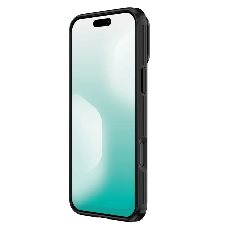 NILLKIN Camshield Prop Series para Capa de iPhone 17 Pro Max Transparente Preto Tampa da Lente PC TPU Capa Traseira do Telefone