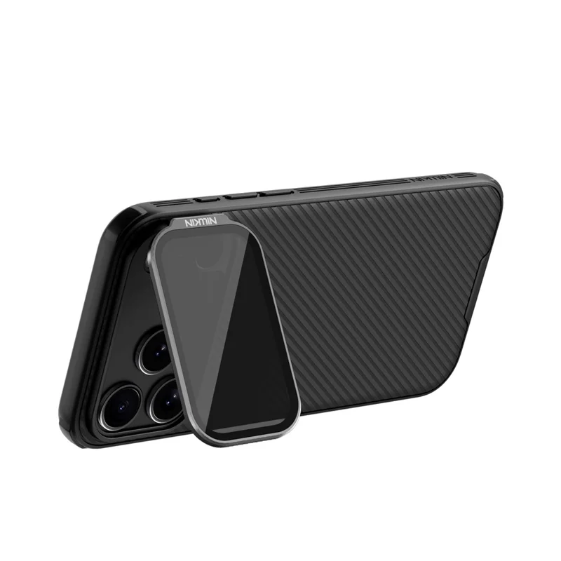 NILLKIN Camshield Prop Series para Capa de iPhone 17 Pro Max Transparente Preto Tampa da Lente PC TPU Capa Traseira do Telefone