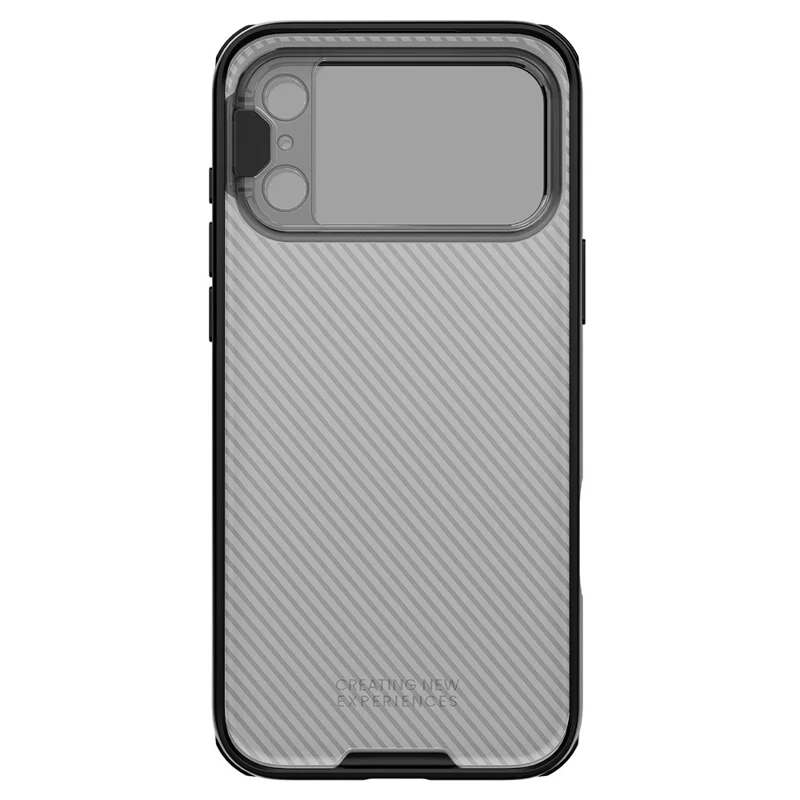 Étui NILLKIN CamShield Prop Série pour iPhone 17 Pro Max avec couvercle de lentille transparent en TPU et PC