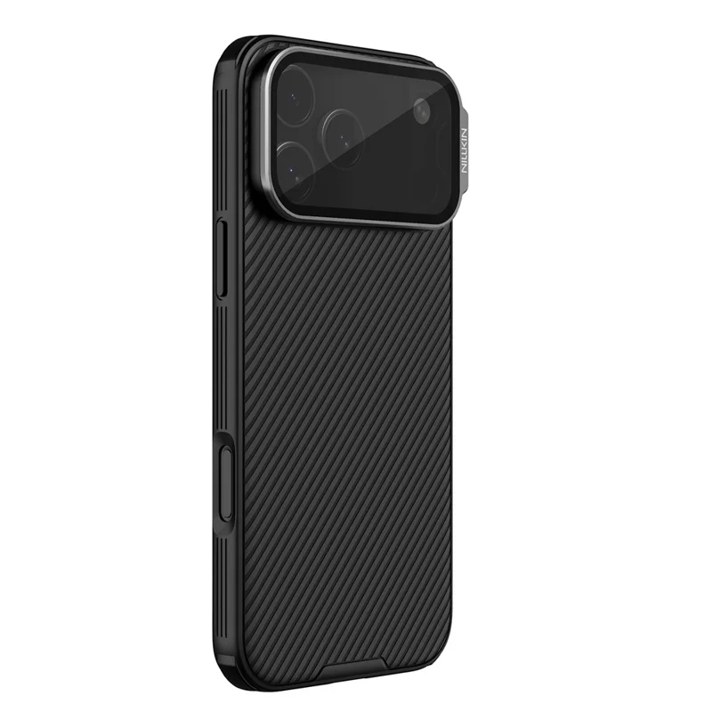 NILLKIN Camshield Prop Magnetic Series for iPhone 17 Pro Max Case Clear Black Lens Lid PC TPU Phone Back Cover