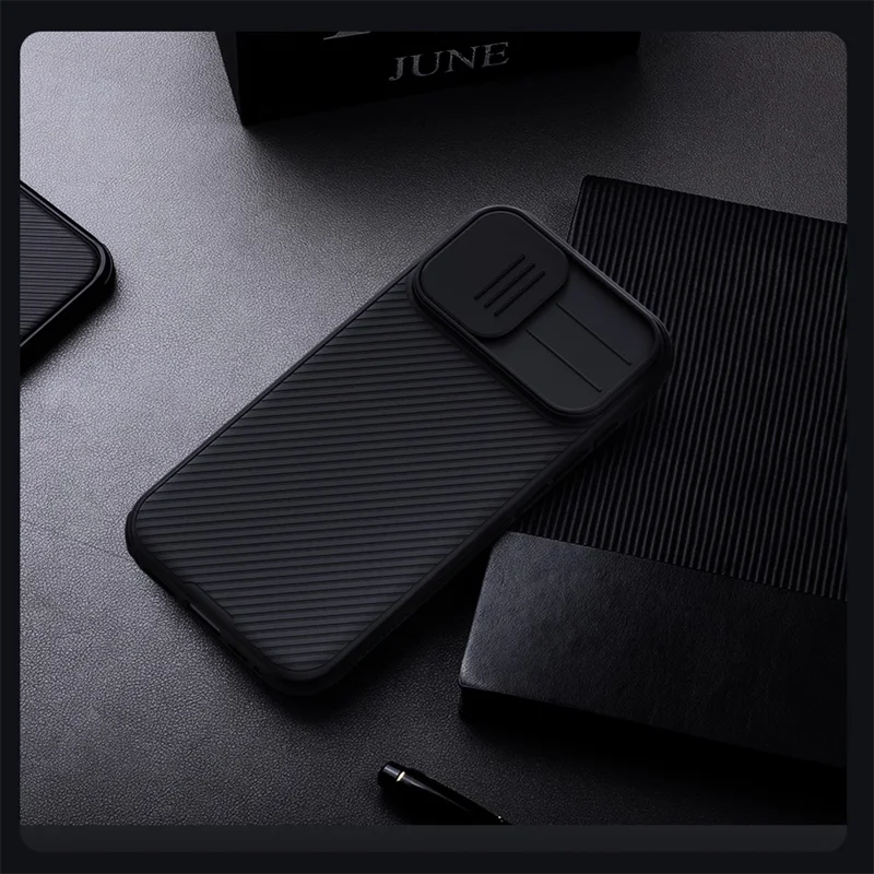 NILLKIN Camshield Pro для iPhone 17 чехол, совместимый с MagSafe, TPU + PC чехол с выдвижной камерой