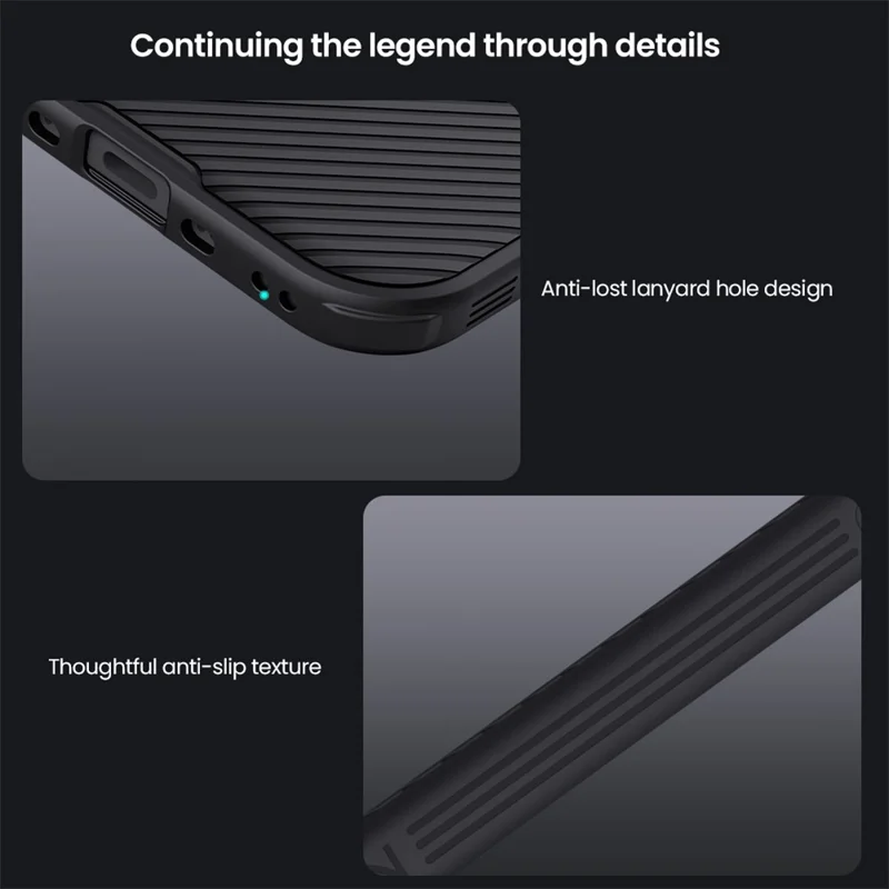 NILLKIN Camshield Pro для iPhone 17 Air Case Совместимый с MagSafe TPU + PC Чехол для телефона со Слайдером Камеры