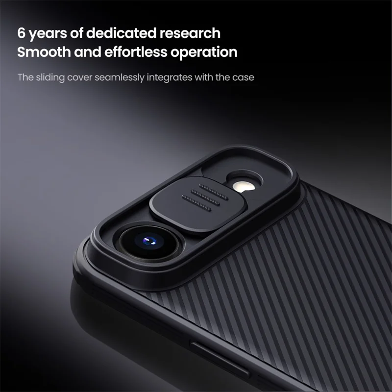 NILLKIN Camshield Pro для iPhone 17 Air Case Совместимый с MagSafe TPU + PC Чехол для телефона со Слайдером Камеры