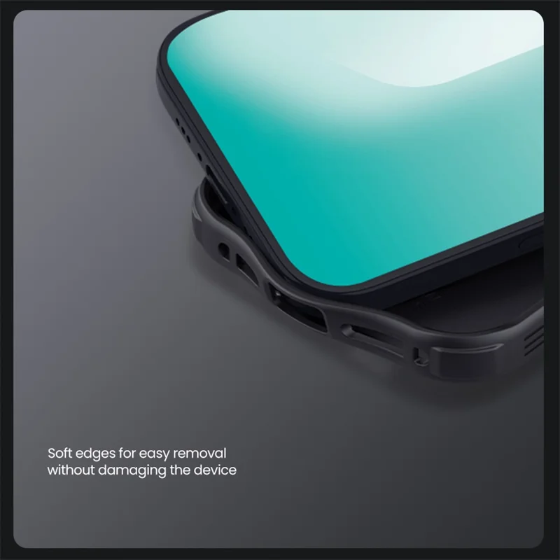 NILLKIN Camshield Pro для iPhone 17 Pro Max Чехол, совместимый с MagSafe, TPU + PC чехол с выдвижной камерой