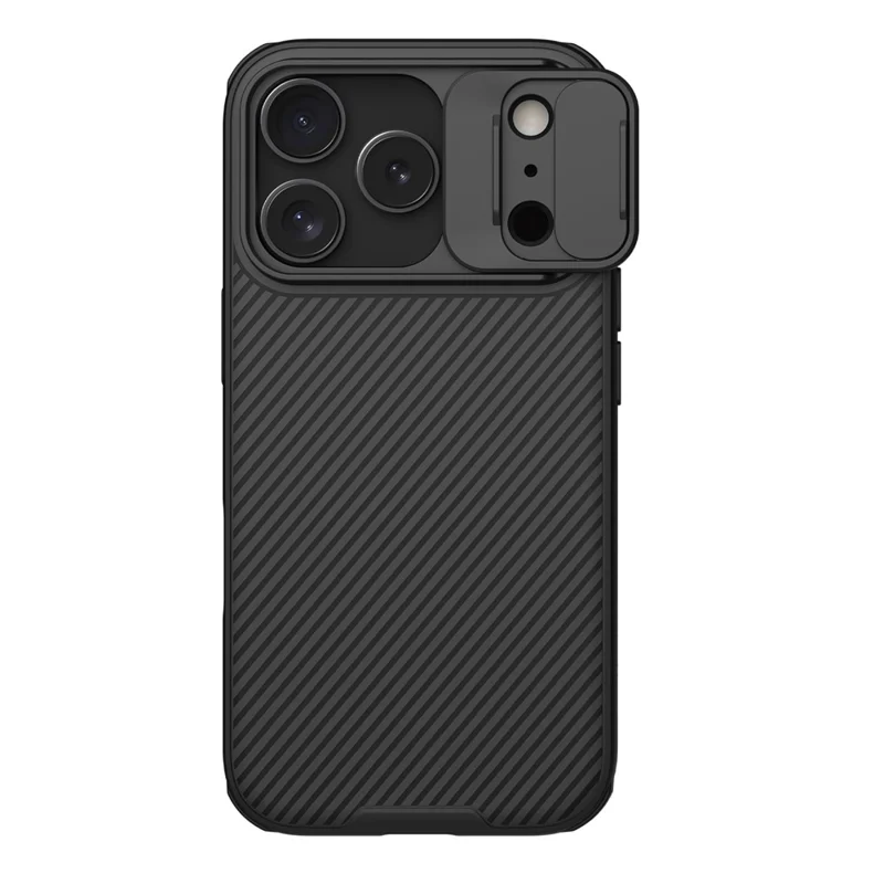 NILLKIN Camshield Pro для iPhone 17 Pro Max Чехол, совместимый с MagSafe, TPU + PC чехол с выдвижной камерой